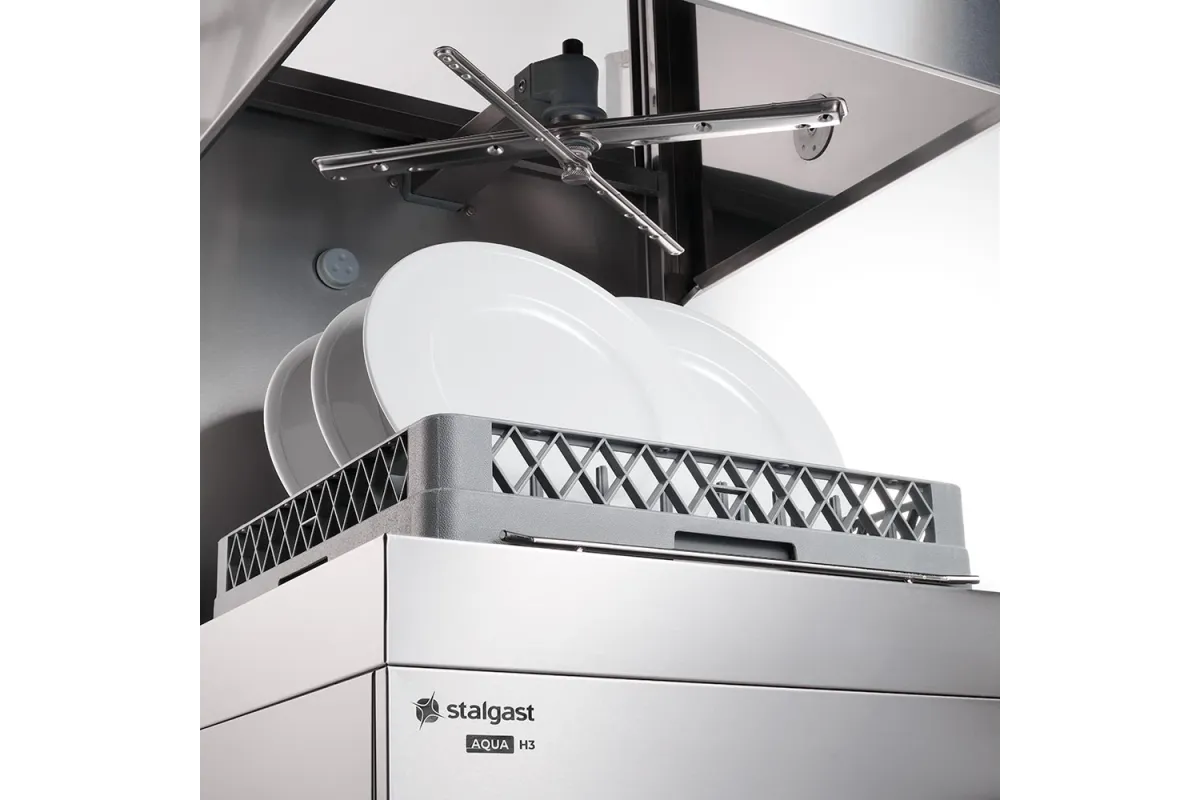 Zmywarko wyparzarka, kapturowa, dozownik płynu myjącego, P 10.8 kW, U 400 V Stalgast 803021