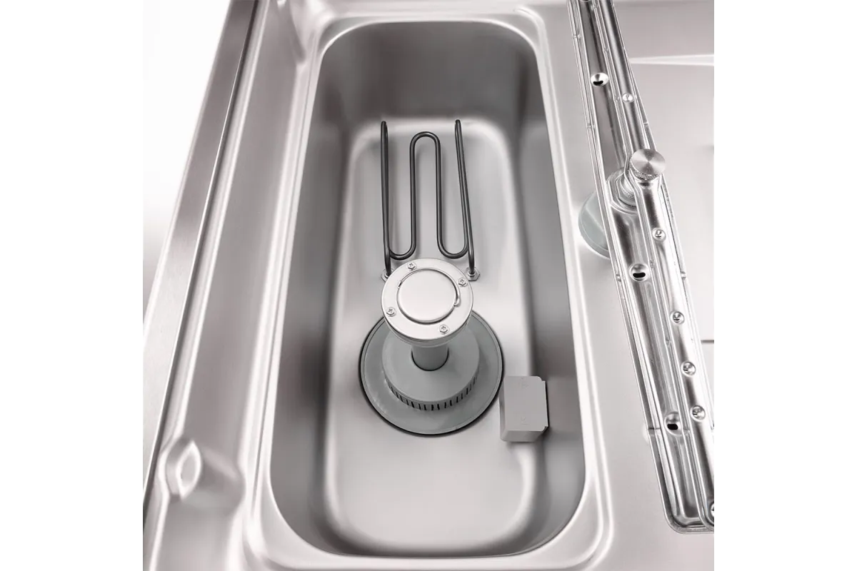 Zmywarko wyparzarka, kapturowa, dozownik płynu myjącego, P 10.8 kW, U 400 V Stalgast 803021