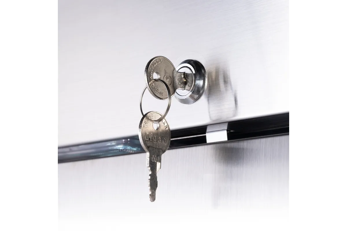 Szafa chłodnicza 2 drzwiowa ze stali nierdzewnej, GN 2/1, V 1300 l Stalgast 830130