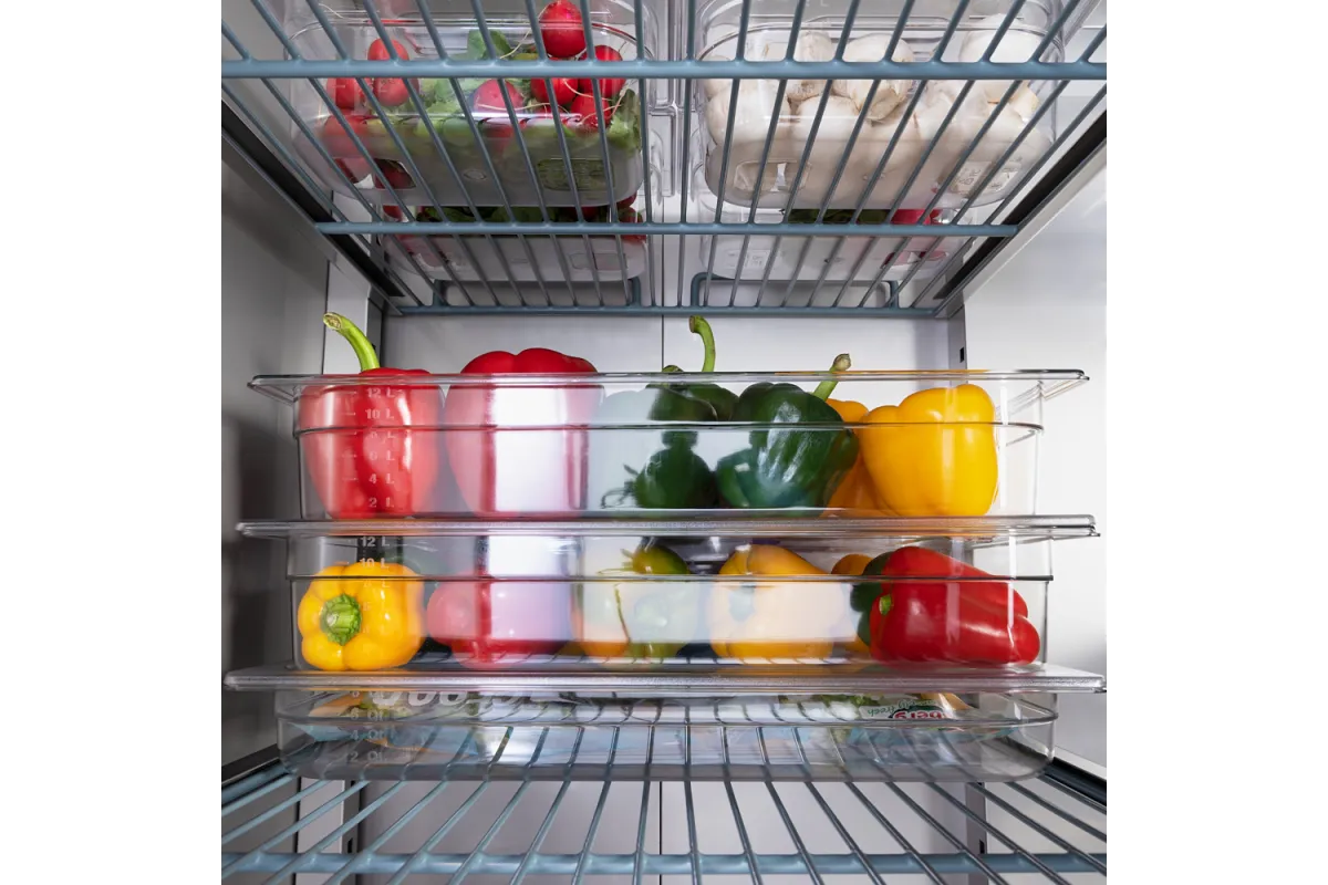 Szafa chłodnicza 2 drzwiowa ze stali nierdzewnej, GN 2/1, V 1300 l Stalgast 830130