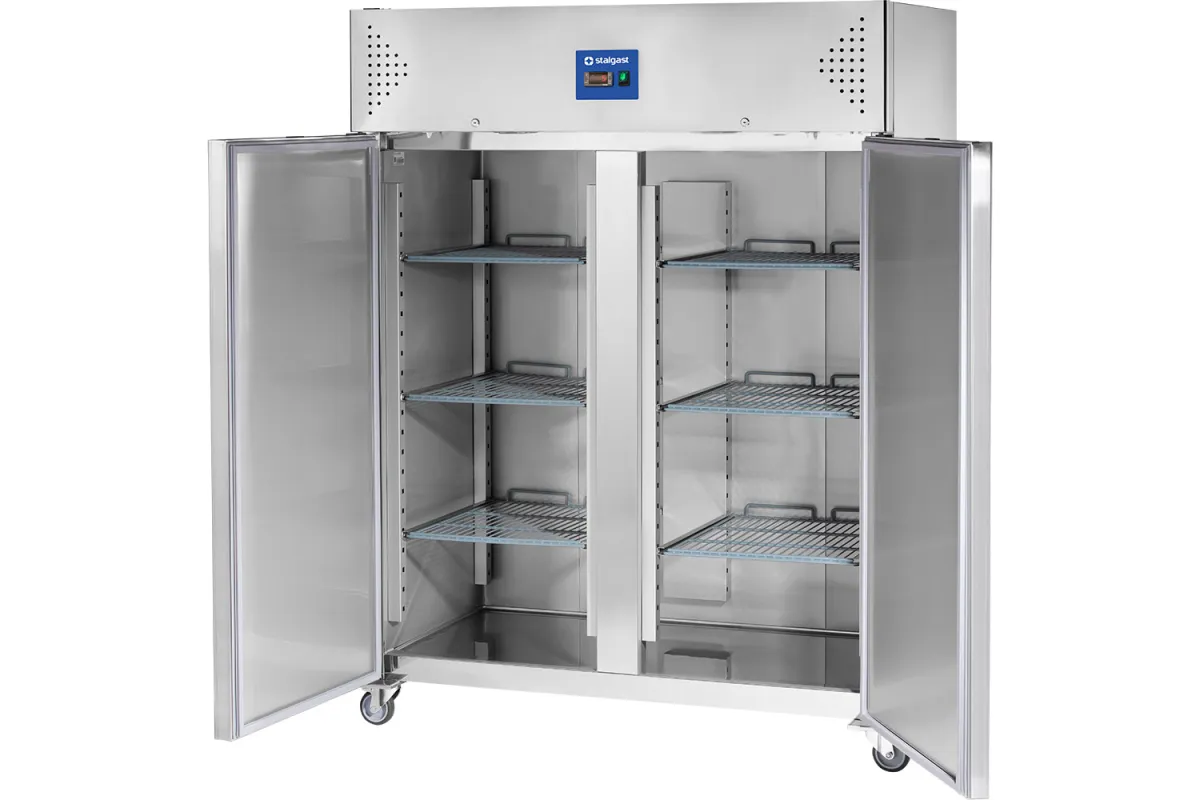 Szafa mroźnicza 2 drzwiowa ze stali nierdzewnej, GN 2/1, V 1300 l Stalgast 830145