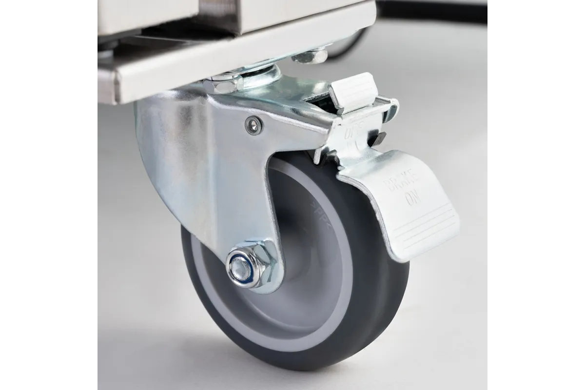 Szafa chłodnicza ze stali nierdzewnej na kółkach, GN 2/1, V 650 l Stalgast 830620