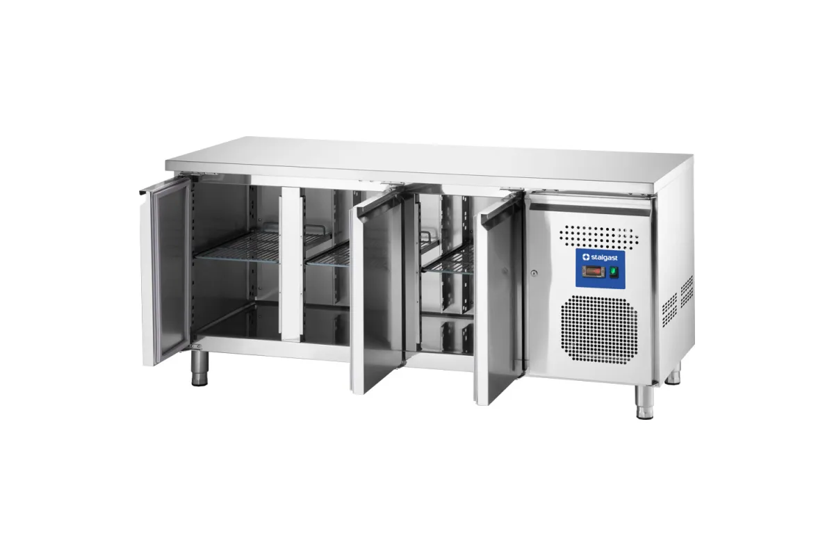 Stół mroźniczy 3 drzwiowy, agregat po prawej stronie, V 417 l Stalgast 831037