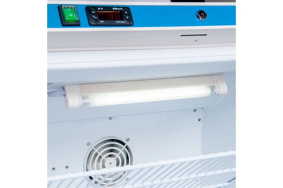 Witryna chłodnicza lakierowana, wnętrze z ABS, V 361 l Stalgast 880402