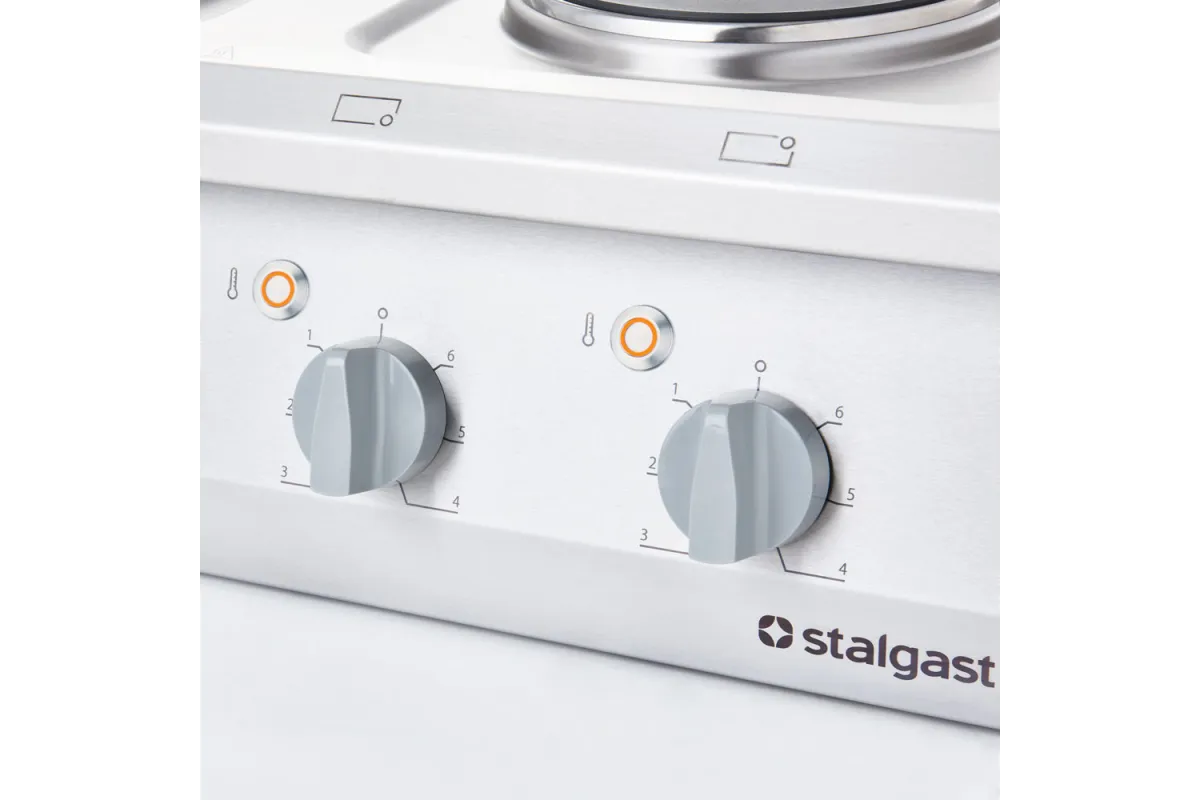 Kuchnia elektryczna, 4-polowa, nastawna, 10.4 kW Stalgast 9706000