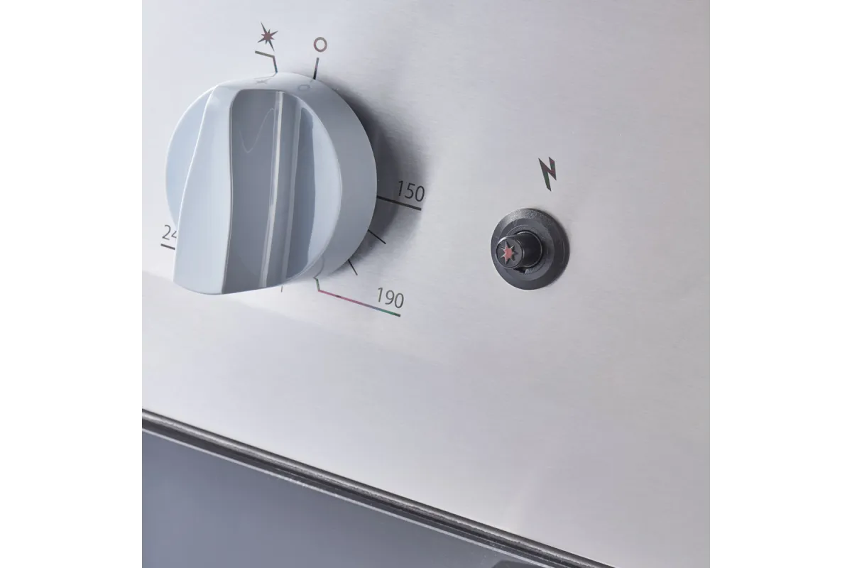 Kuchnia gazowa z piekarnikiem gazowym, 800x700, 24.0+5.0 kW, G30/37 mbar Stalgast 9710330