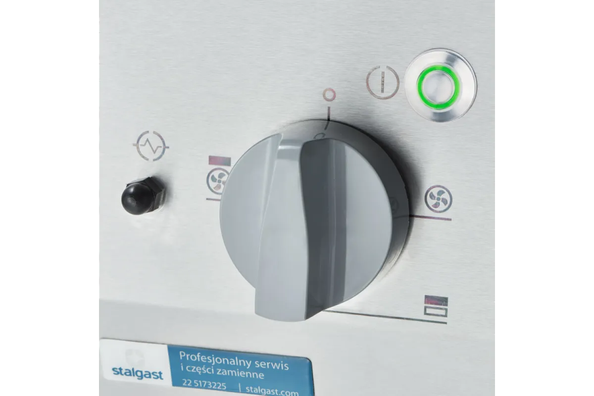 Kuchnia gazowa ECO z piekarnikiem elektrycznym, 800x700, 17.0+6.5 kW, G20/20 mbar Stalgast 9713610