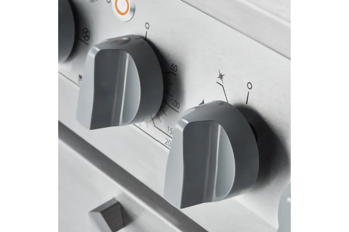 Kuchnia gazowa ECO z piekarnikiem elektrycznym, 800x700, 17.0+6.5 kW, G20/20 mbar Stalgast 9713610