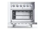 Kuchnia gazowa z piekarnikiem elektrycznym, statyczny, 800x700, 24.0+7.0 kW, G30/37 mbar Stalgast 9716330