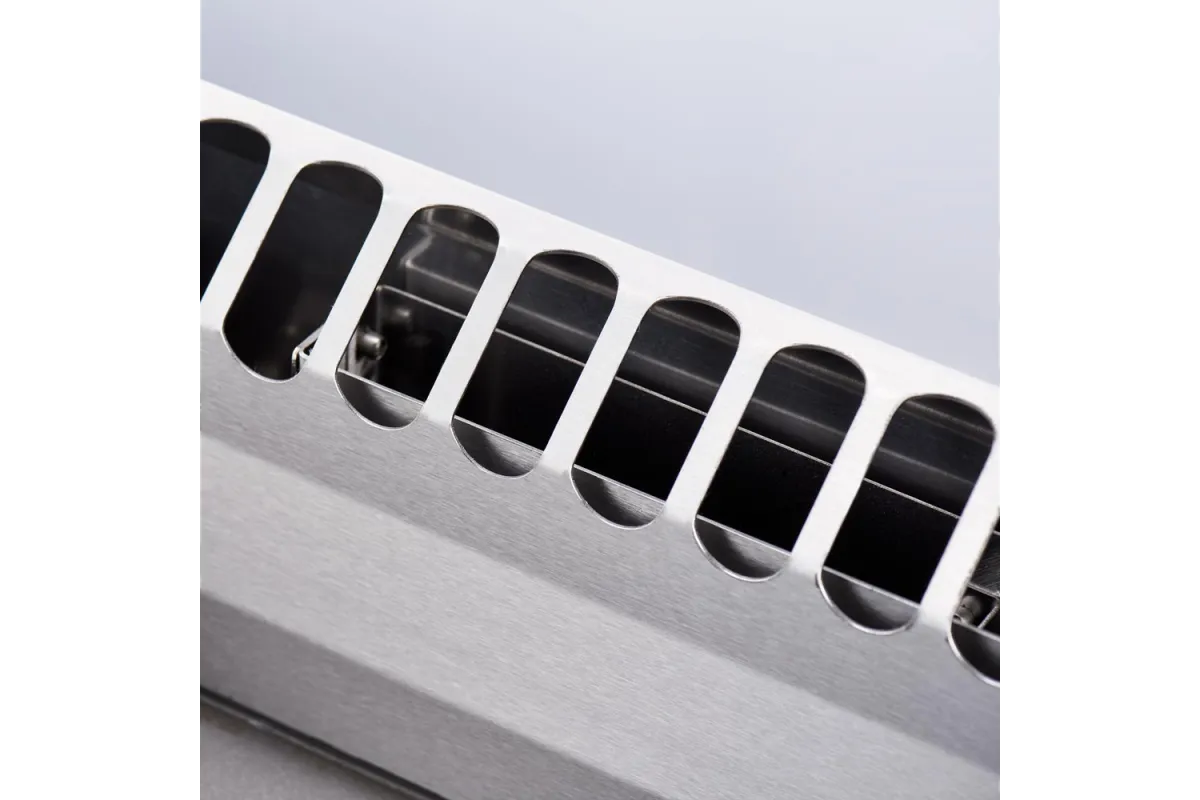 Kuchnia gazowa z piekarnikiem elektrycznym, statyczny, 1200x700, 36.5+7.0 kW, G30/37 mbar Stalgast 9718230