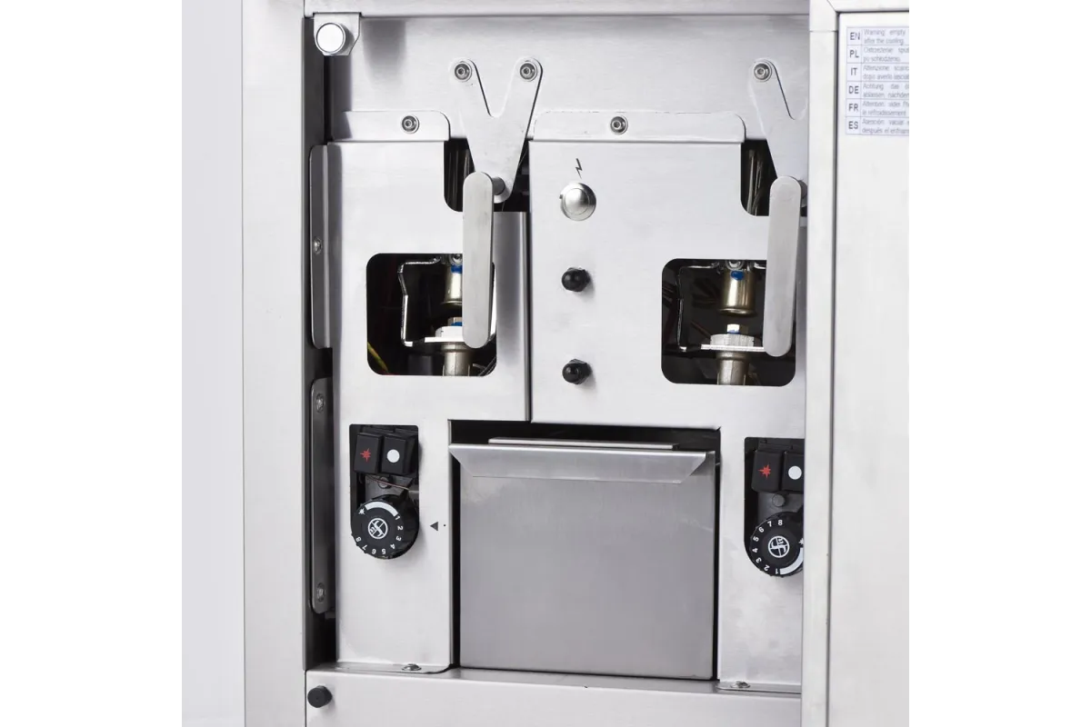 Frytownica dwukomorowa gazowa, 400x700, 12.0 kW, G20/20 mbar Stalgast 9725210