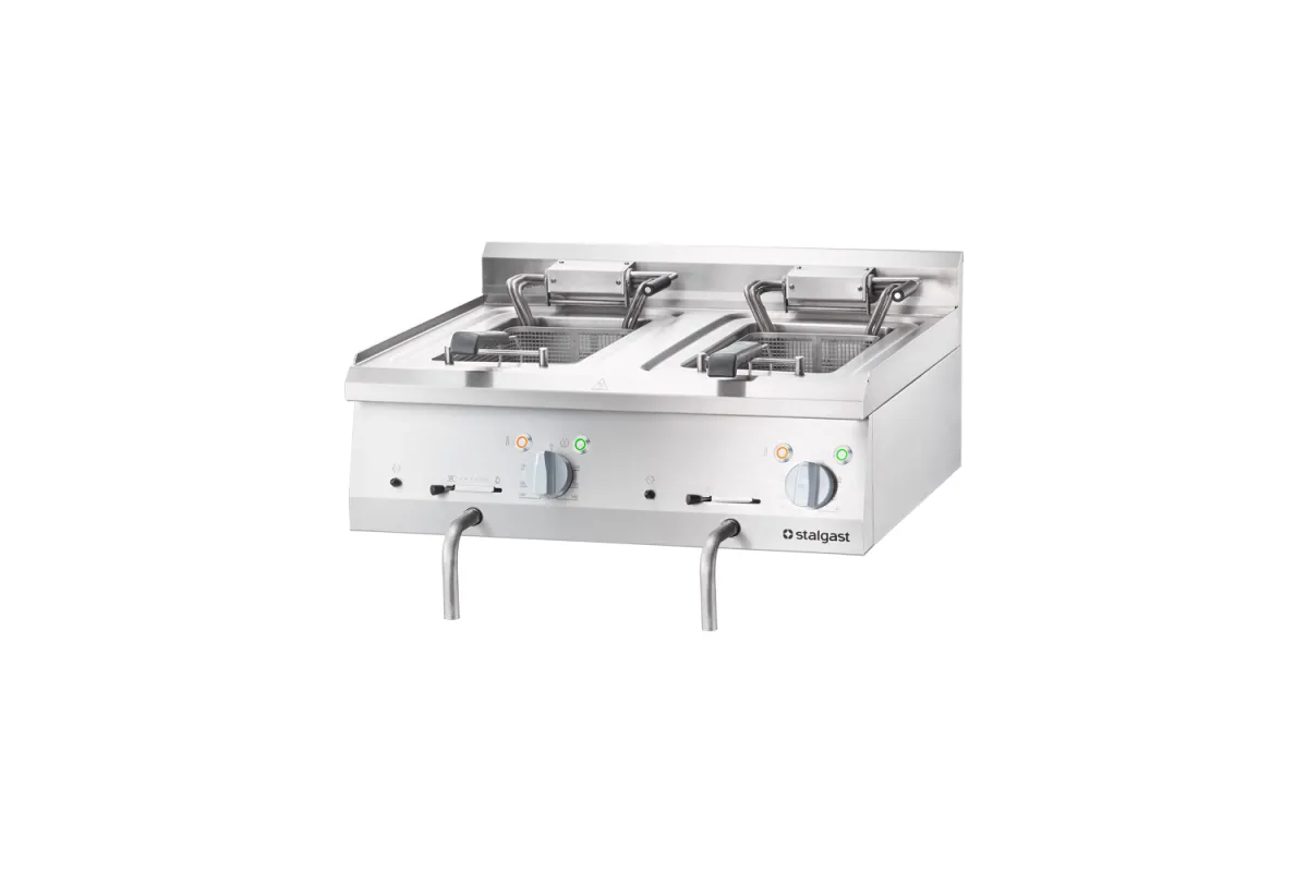Frytownica elektryczna, nastawna, V 2x10 l, 18 kW Stalgast 9726000