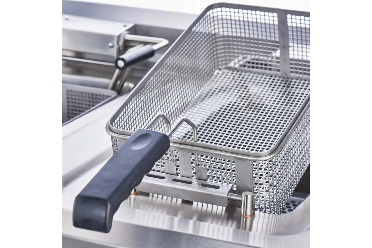 Frytownica elektryczna, nastawna, V 2x10 l, 18 kW Stalgast 9726000