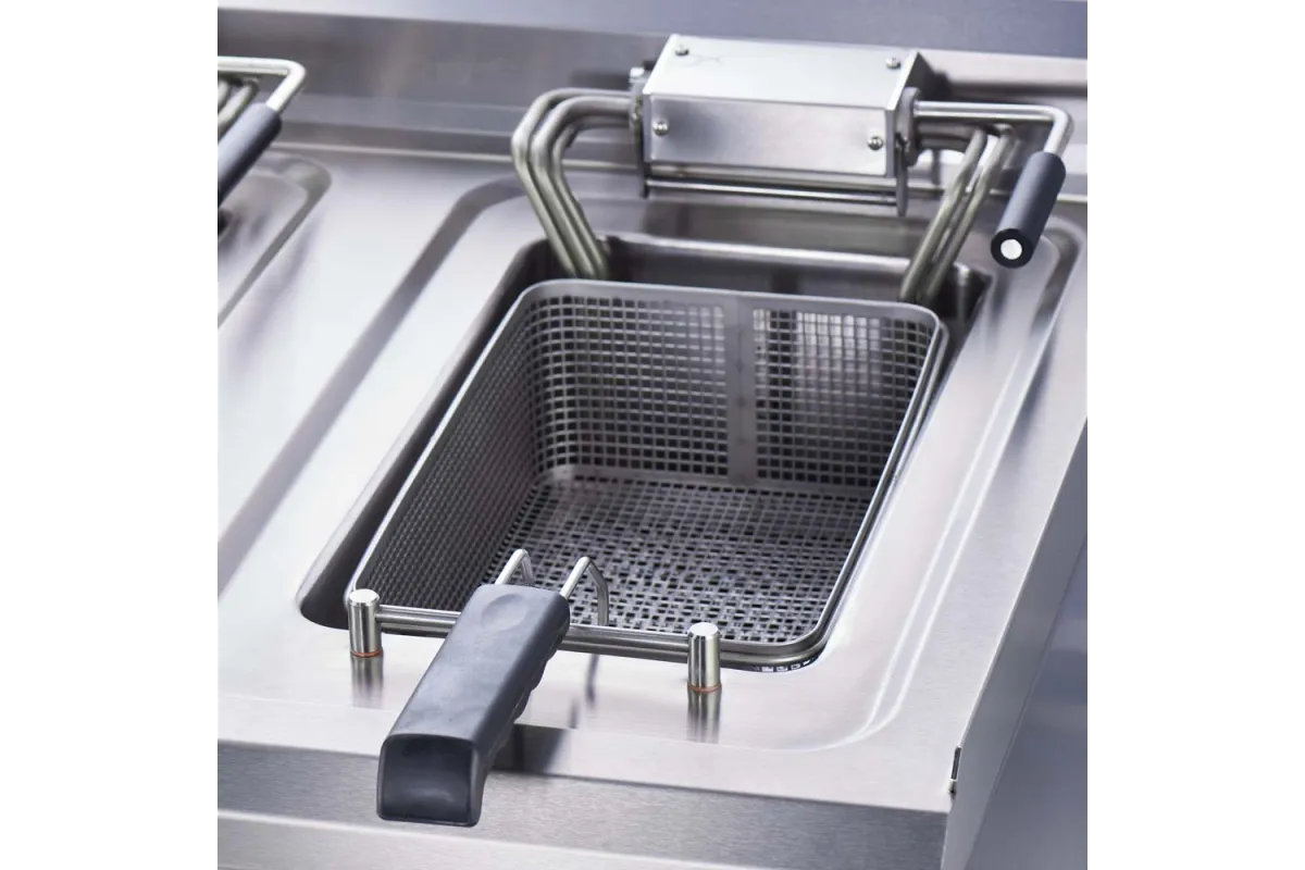 Frytownica elektryczna, nastawna, V 2x10 l, 18 kW Stalgast 9726000