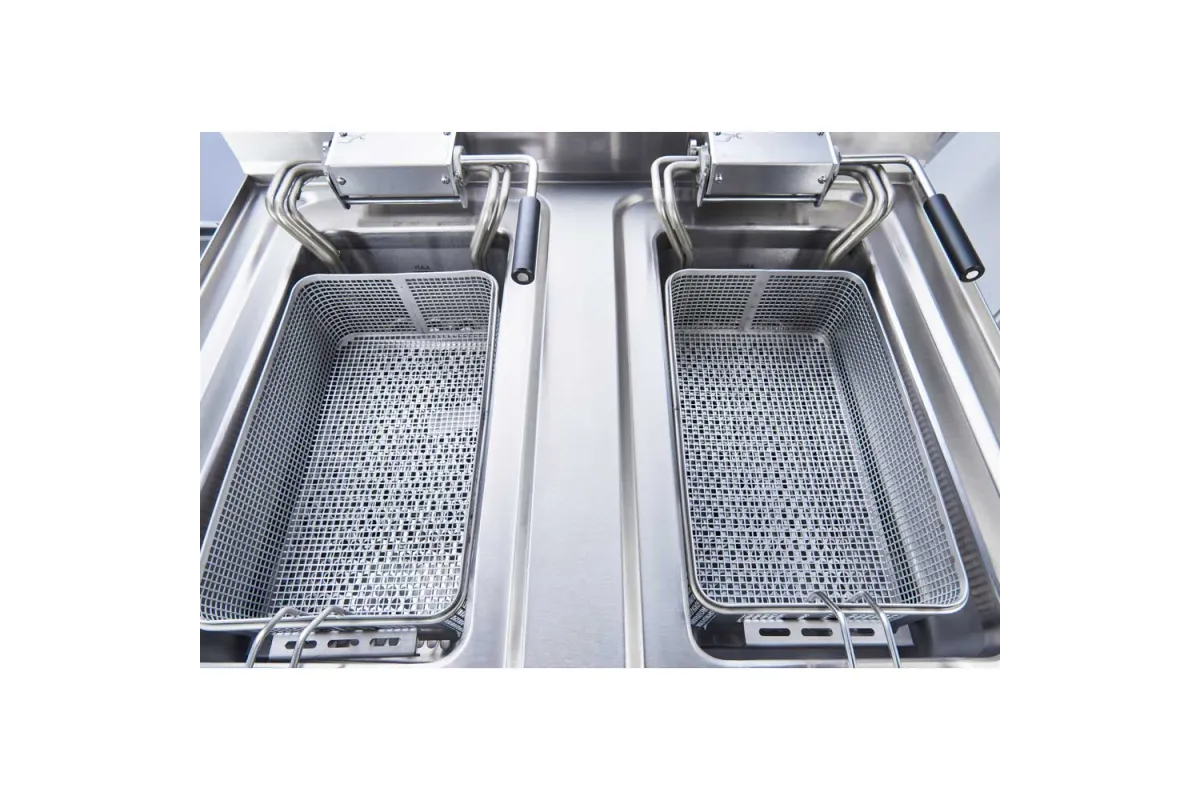 Frytownica elektryczna, nastawna, V 2x10 l, 18 kW Stalgast 9726000