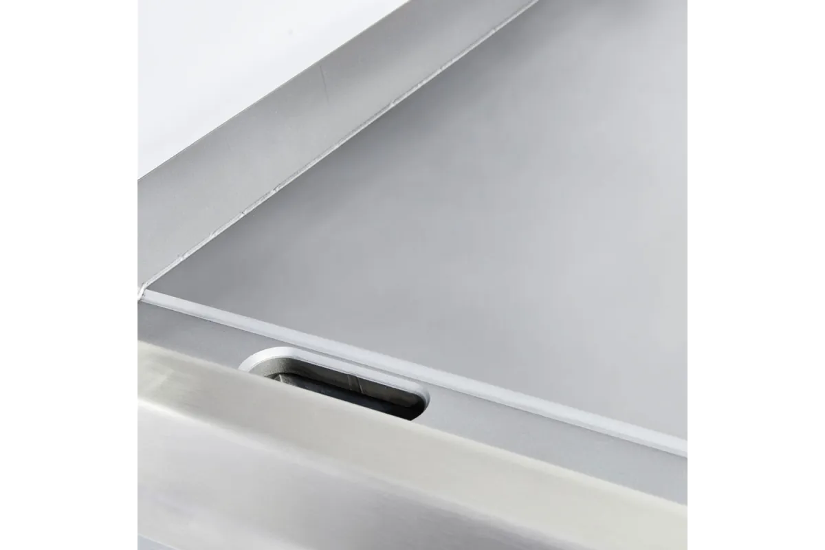 Płyta grillowa elektryczna, gładka, 4 kW Stalgast 9730100