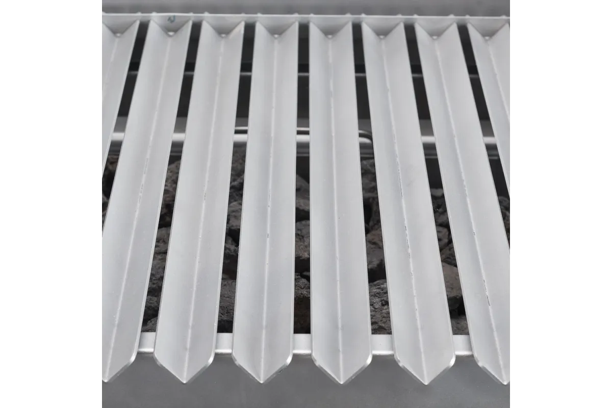 Lava grill gazowy, ruszt V, 400x700, 8.0 kW, G20/20 mbar Stalgast 9732010