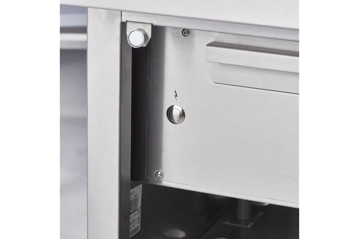 Lava grill gazowy, ruszt V, 400x700, 8.0 kW, G30/37 mbar Stalgast 9732030