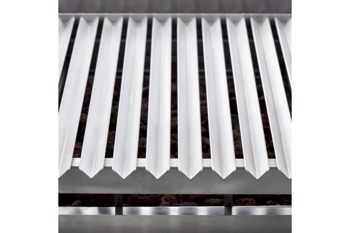 Lava grill gazowy, ruszt V, 800x700, 16.0 kW, G20/20 mbar Stalgast 9733010