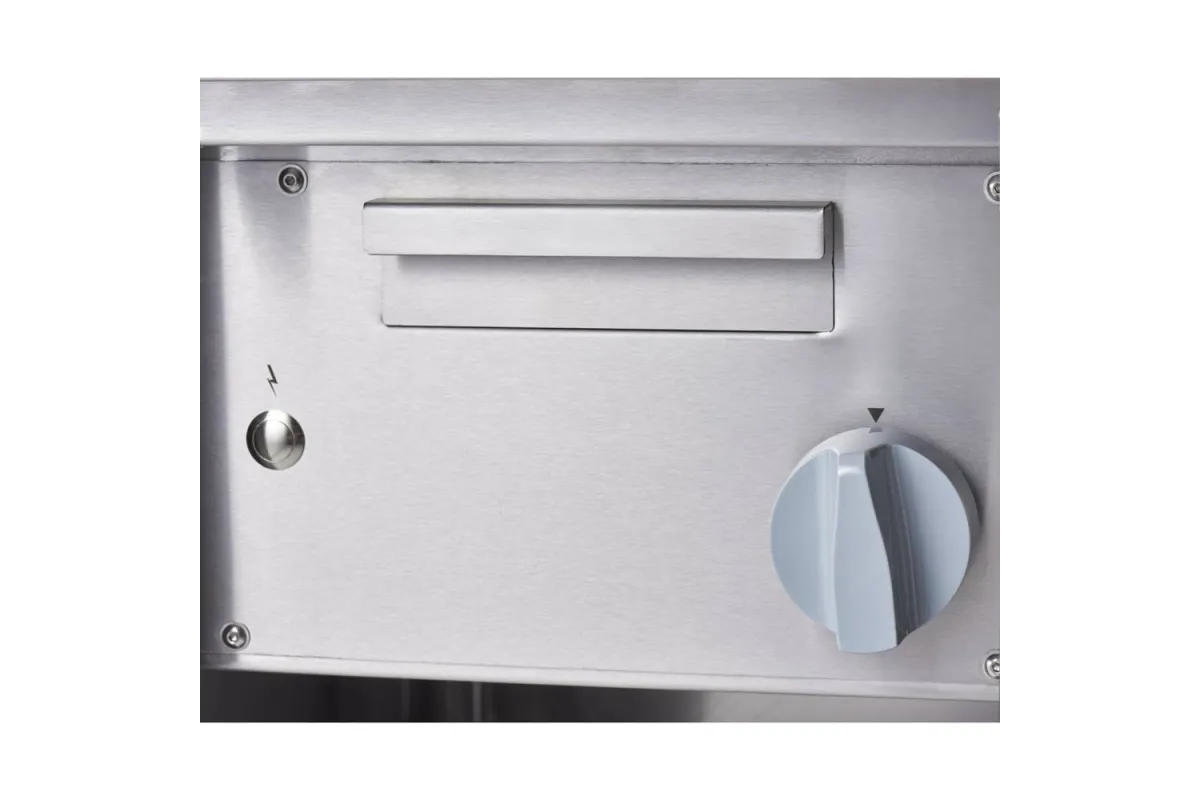 Lava grill gazowy, ruszt V, 800x700, 16.0 kW, G20/20 mbar Stalgast 9733010