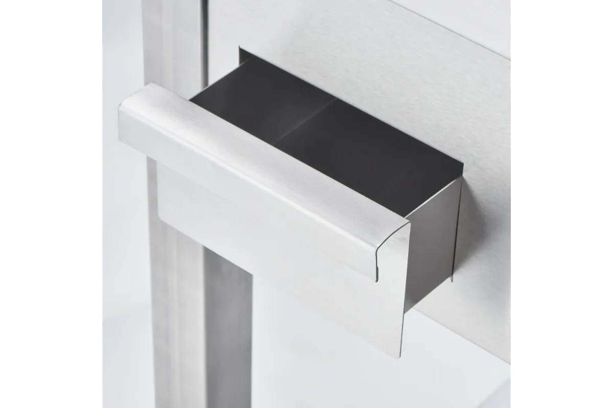 Płyta grillowa nastawna, chromowana, gładka, gazowa, 400x700, 6.5 kW, G20/20 mbar Stalgast 9736110