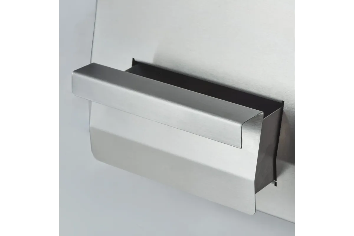 Płyta grillowa elektryczna, chromowana, gładko-ryflowana, P 8.1 kW, U 400 V Stalgast 9737300