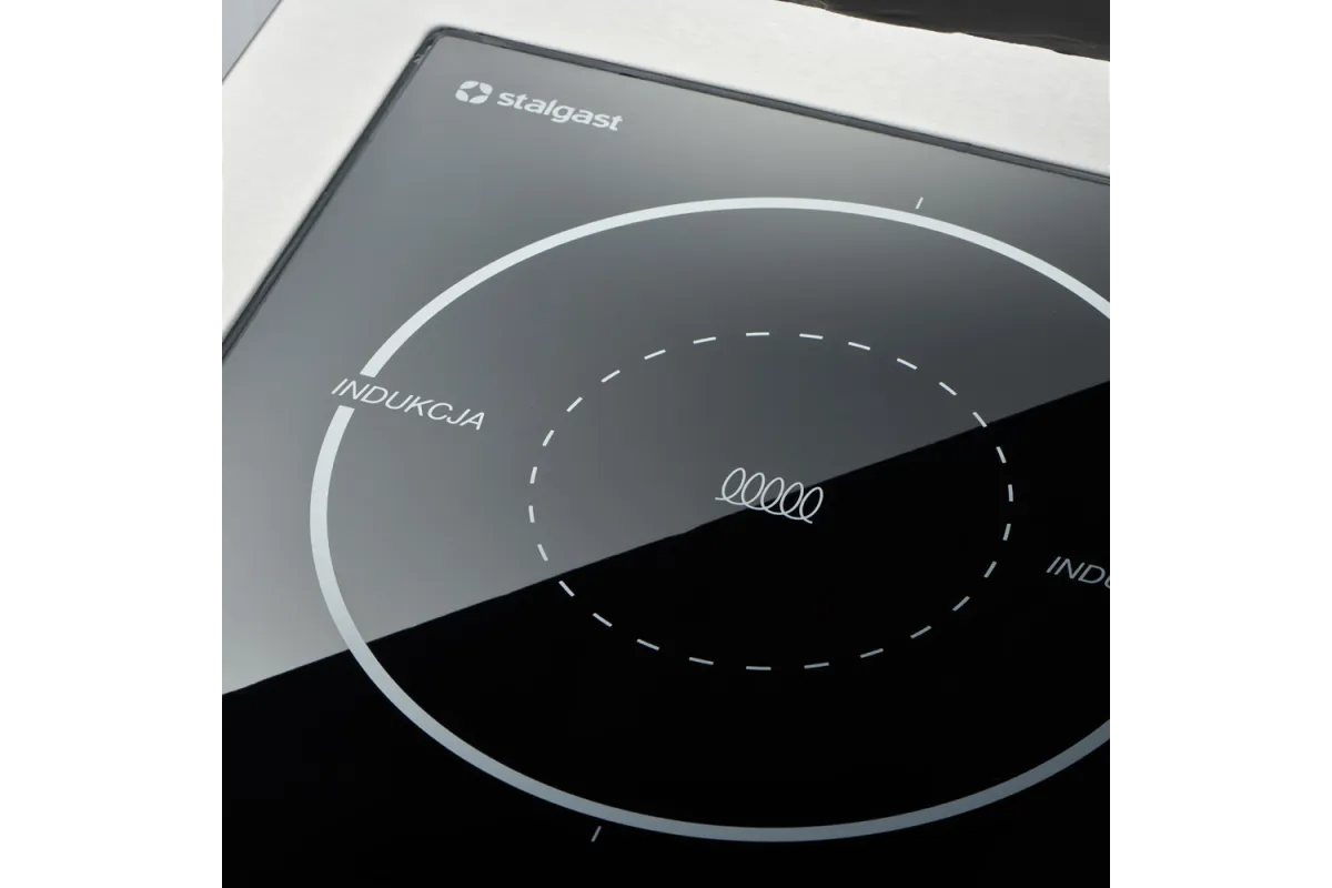 Kuchnia indukcyjna, 2-palnikowa, wolnostojąca, P 7 kW, U 400V Stalgast 979510