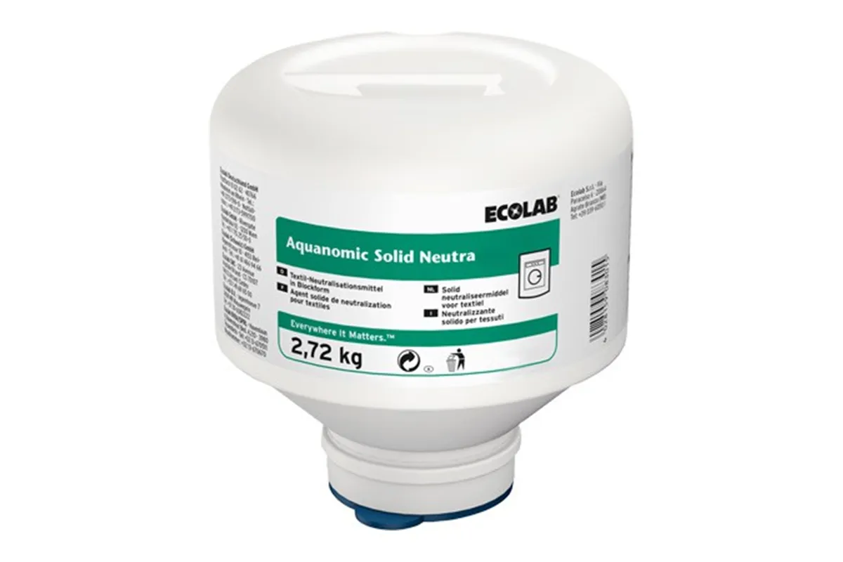 Aquanomic Solid Neutra-Plus 2.72 kg Ecolab 9091600 środek neutralizujący pH do tkanin