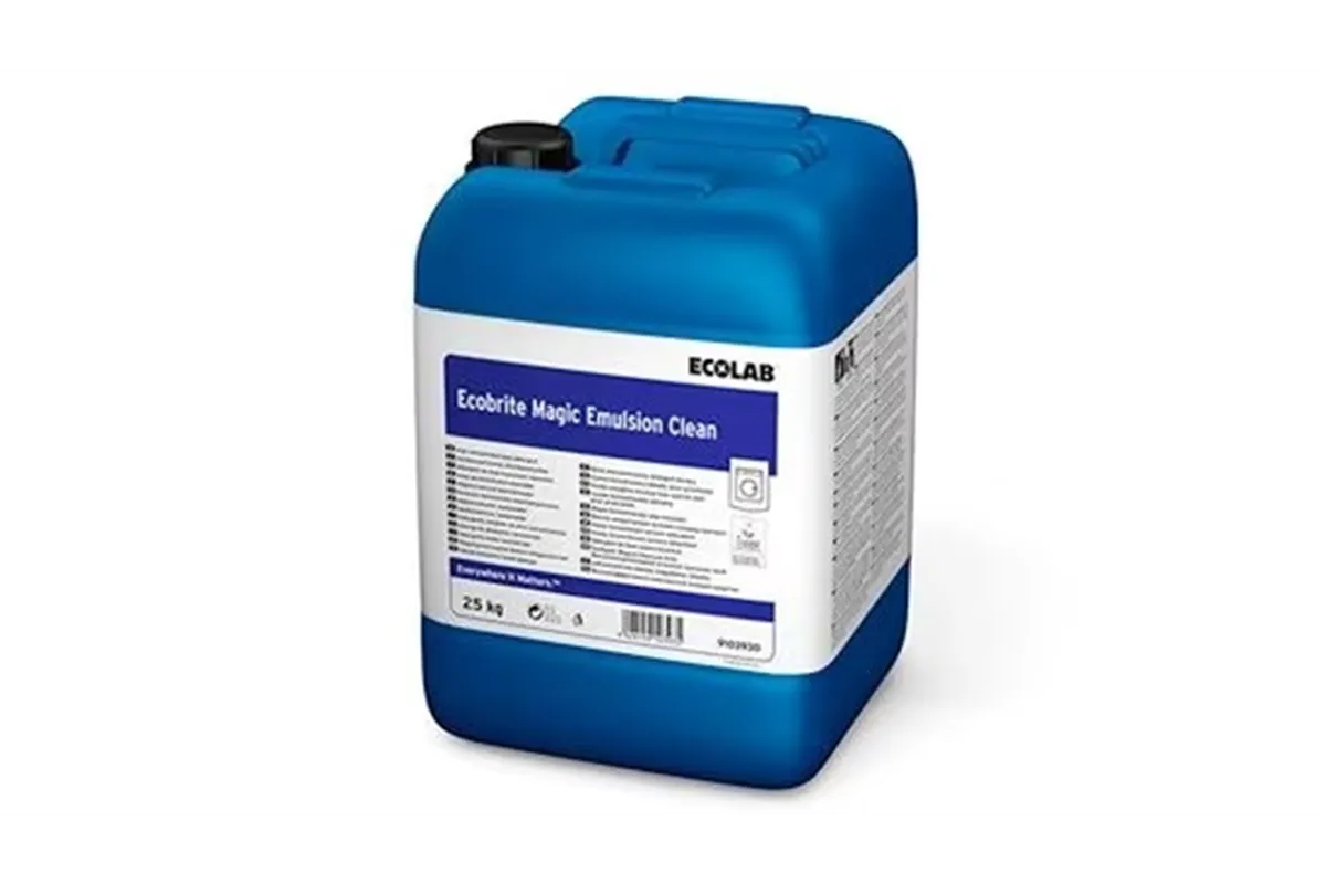 Ecobrite Magic Emulsion Clean 25 kg Ecolab 9103930 skoncentrowany bazowy środek piorący