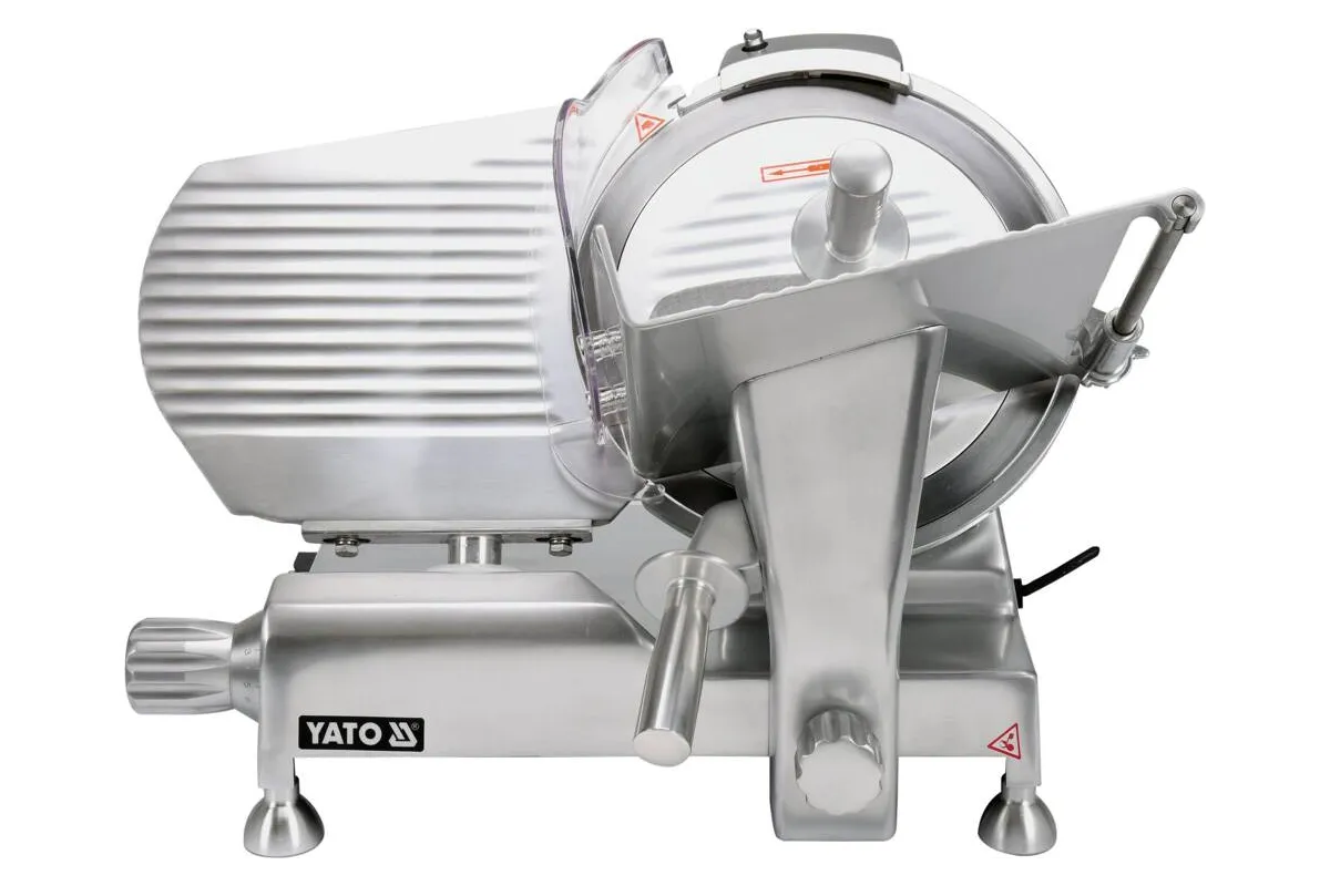 Krajalnica al.-mg do wędlin 300mm pół-automatyczna ostrzałka Yato YG-03130