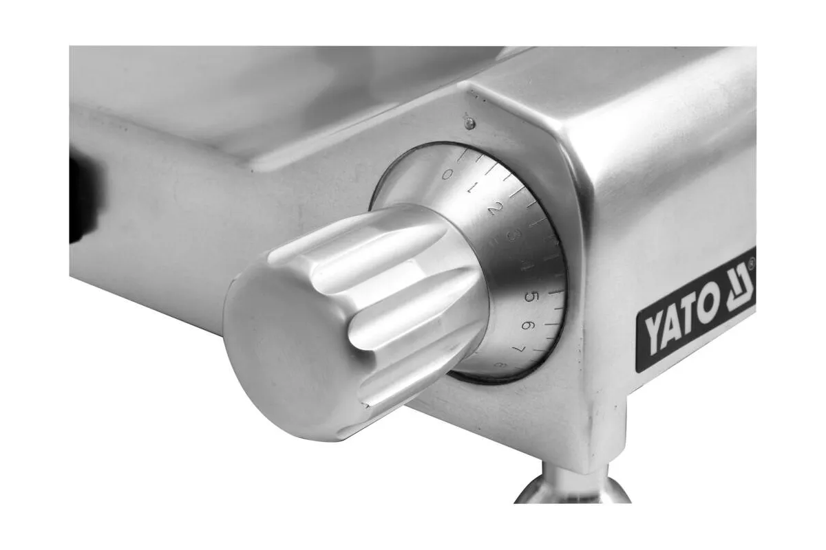 Krajalnica al.-mg do wędlin 300mm pół-automatyczna ostrzałka Yato YG-03130