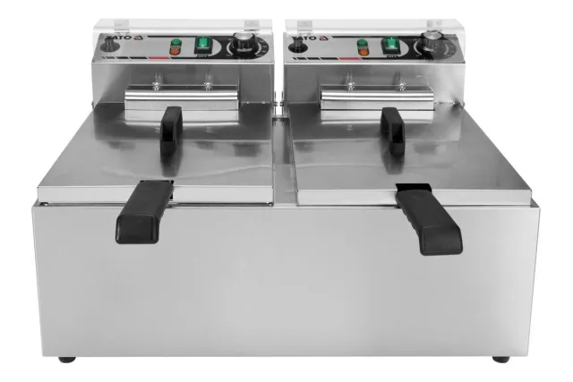 Frytownica 2-komorowa 2x11,5l Yato YG-04624
