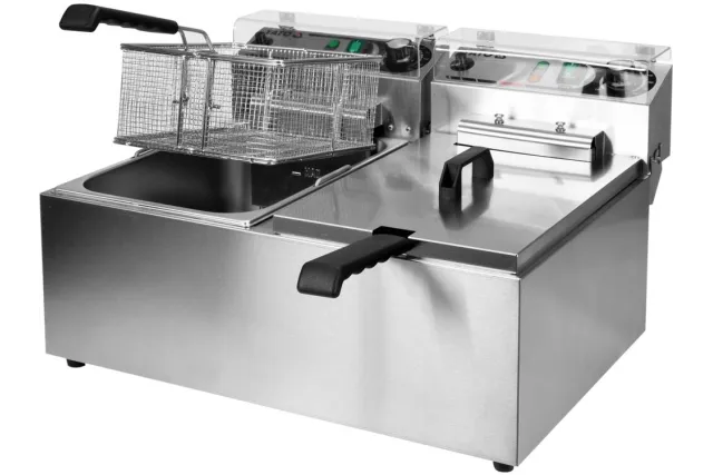 Frytownica 2-komorowa 2x11,5l Yato YG-04624