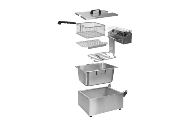 Frytownica 2-komorowa 2x11,5l Yato YG-04624