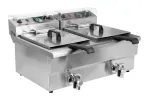 Elektryczna frytownica z zaworem 2x12l Yato YG-04634