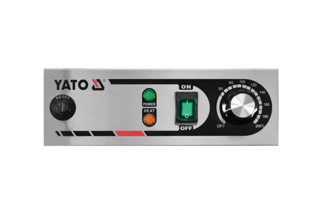 Elektryczna frytownica z zaworem 2x12l Yato YG-04634