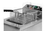 Elektryczna frytownica z zaworem 2x12l Yato YG-04634