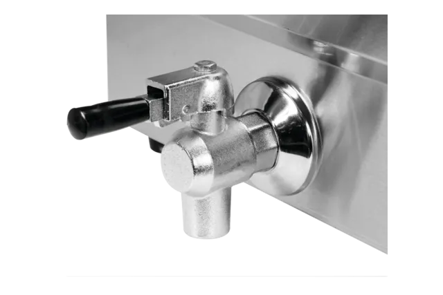 Elektryczna frytownica z zaworem 2x12l Yato YG-04634