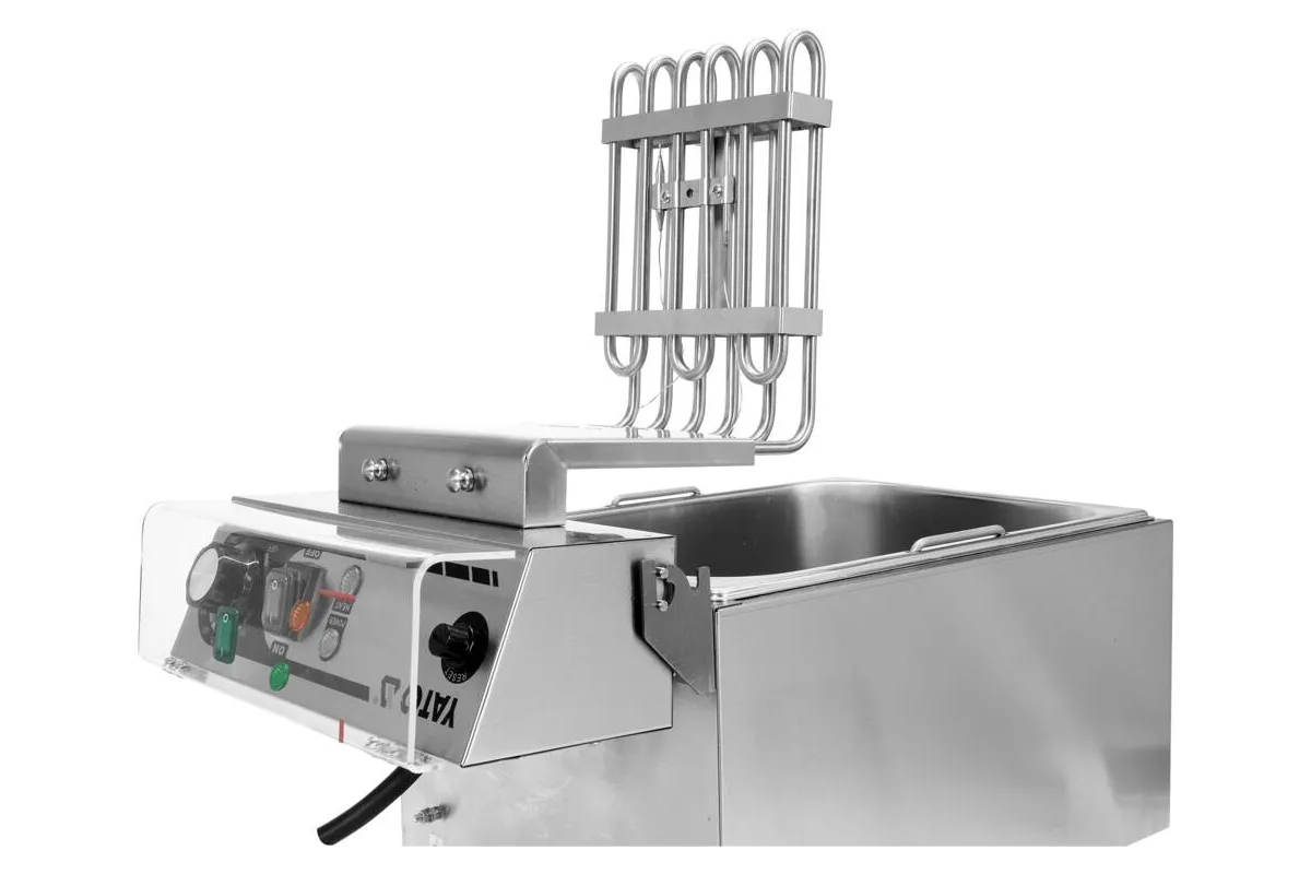 Frytownica elektryczna podwójna wolnostojąca z szafką 2x11,5l Yato YG-04638
