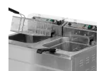 Frytownica elektryczna podwójna wolnostojąca z szafką 2x11,5l Yato YG-04638