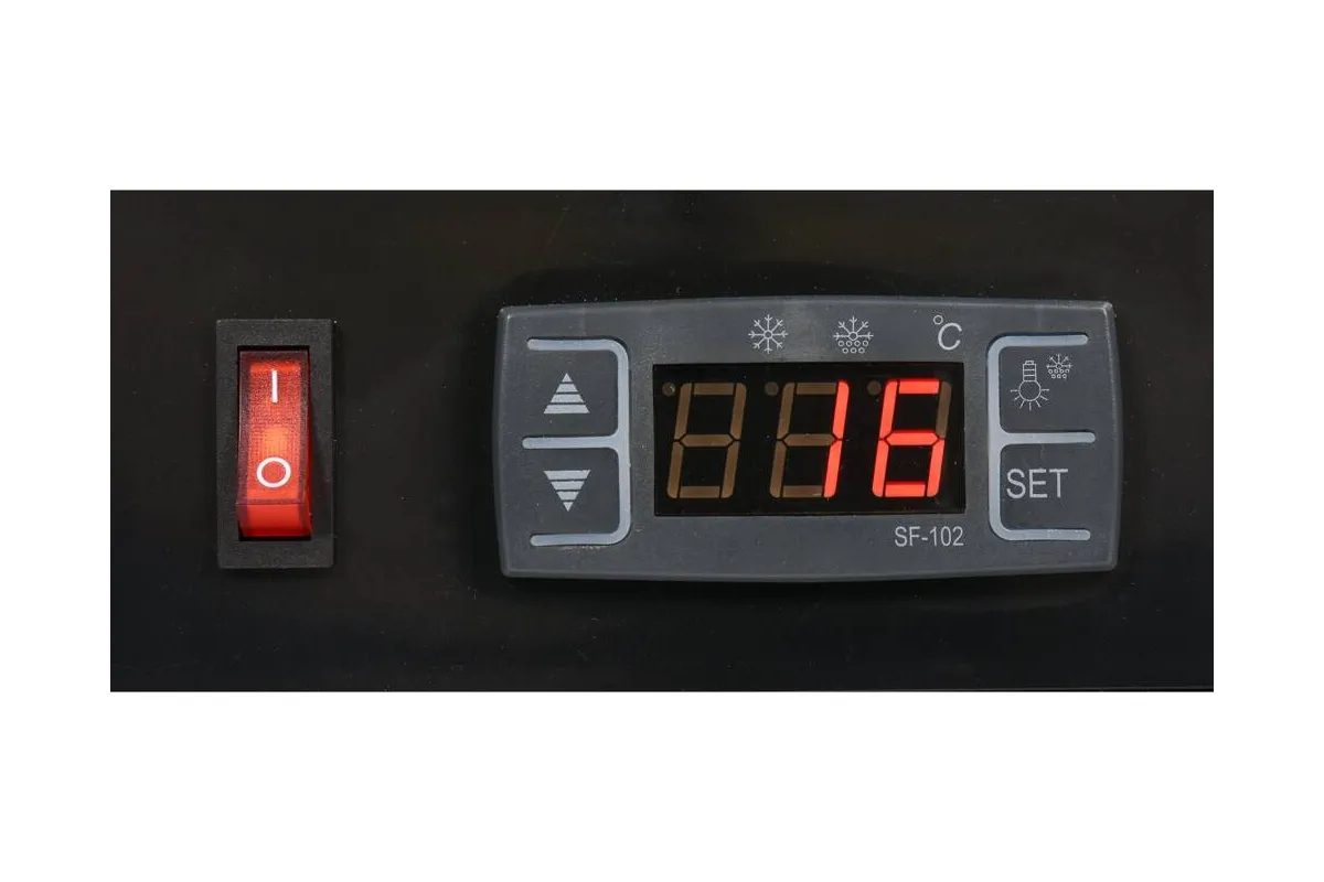 Witryna chłodnicza 5x1/3 gn 135x42x29,5 Yato YG-05001