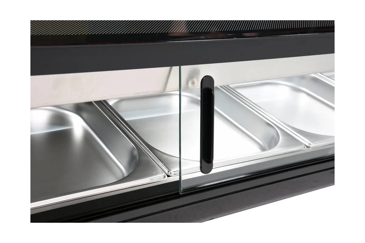 Witryna chłodnicza 5x1/2 gn 180x42x29,5 Yato YG-05005