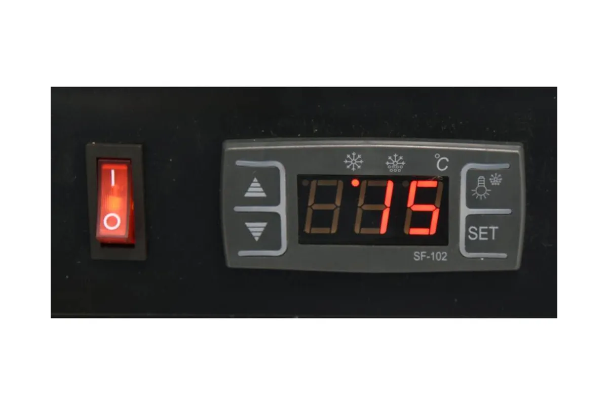 Witryna chłodnicza 5x1/2 gn 180x42x29,5 Yato YG-05005