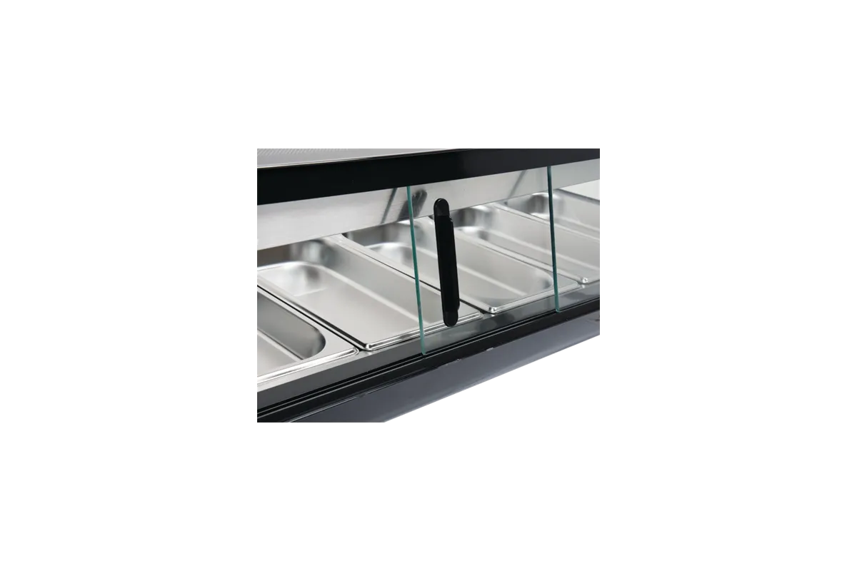 Witryna chłodnicza 5x1/2 gn 180x42x29,5 Yato YG-05005