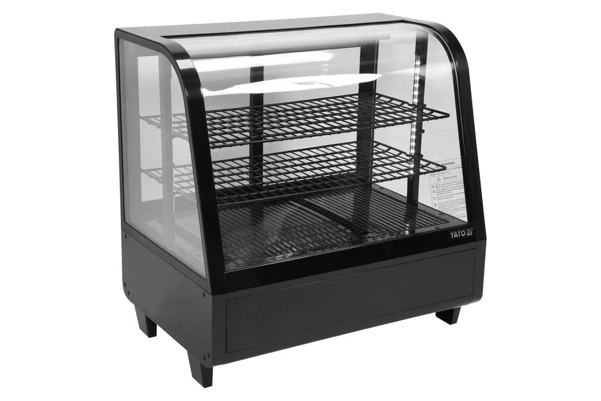 Witryna chłodnicza 100l 68x45x67 czarna Yato YG-05020