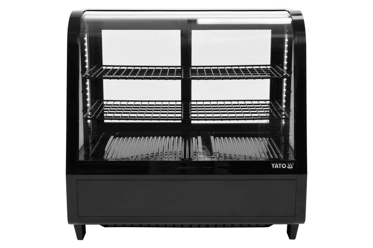 Witryna chłodnicza 100l 68x45x67 czarna Yato YG-05020