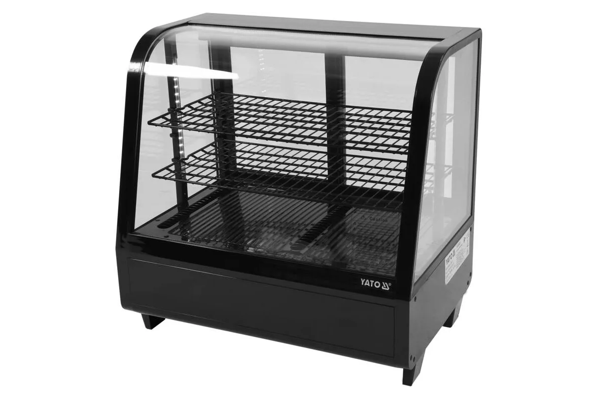 Witryna chłodnicza 100l 68x45x67 czarna Yato YG-05020