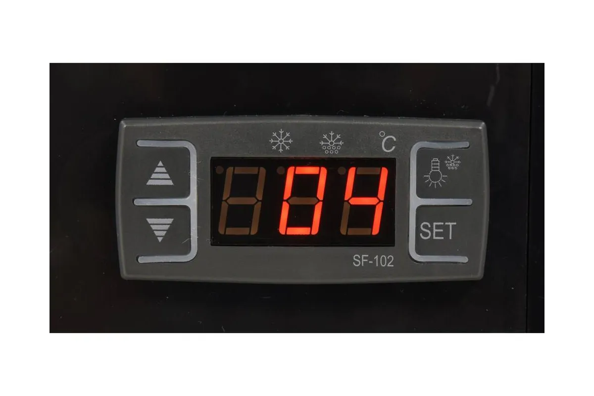 Witryna chłodnicza 100l 68x45x67 czarna Yato YG-05020