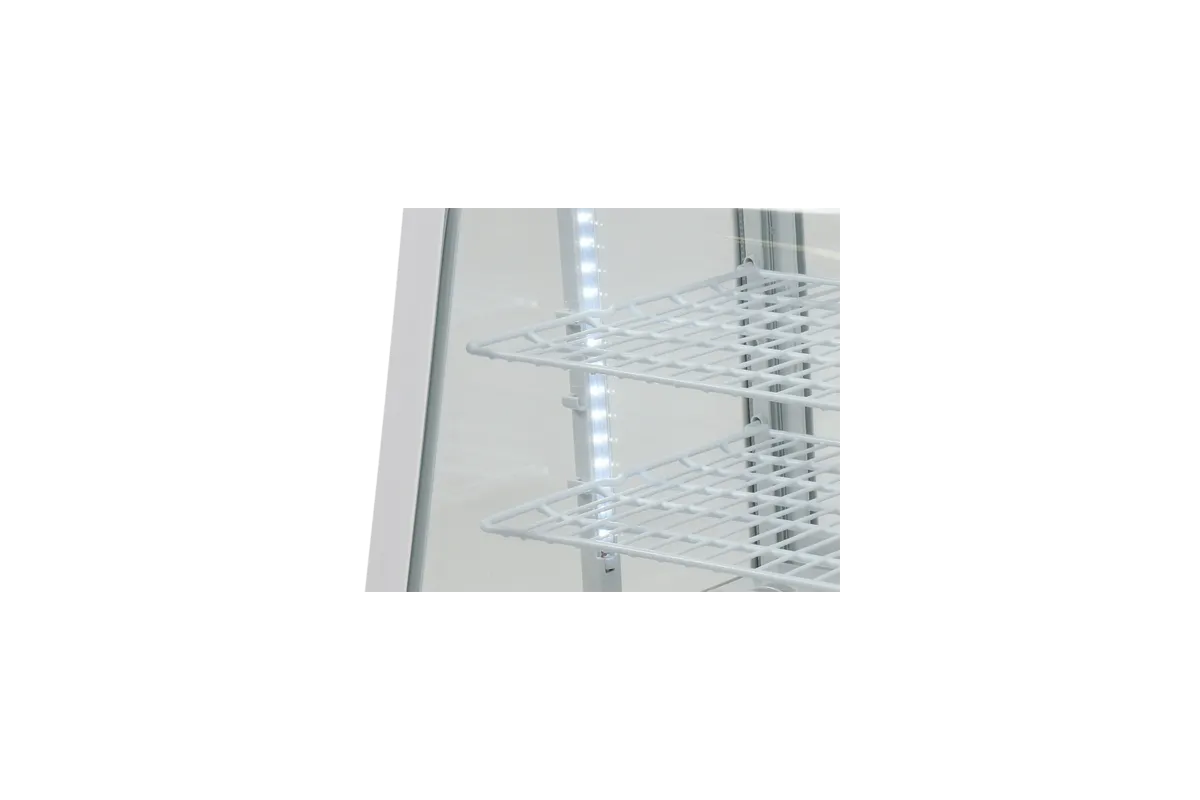 Witryna chłodnicza 100l 68x45x67 biała Yato YG-05021