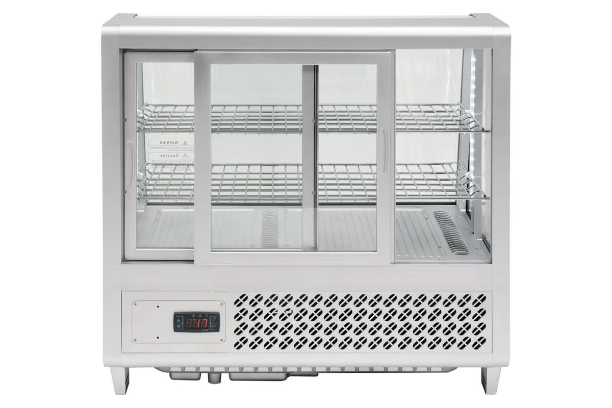 Witryna chłodnicza 100l 68x45x67 srebrna Yato YG-05022